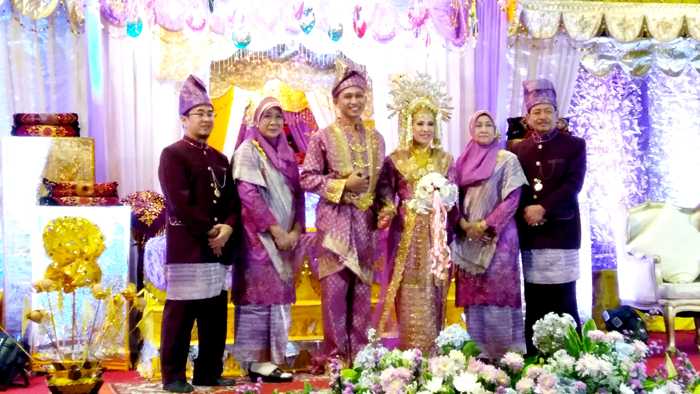 Pernikahan Hijrah dan Dissa, 18 Februari 2018. (Foto: Gapey Sandy)