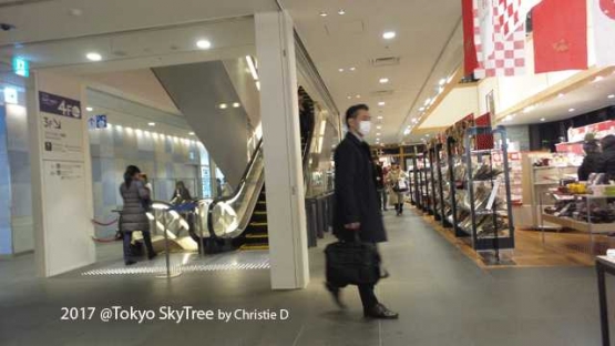 Salah satu lantai di Solamachi Tokyo SkyTree (Dokumentasi pribadi)