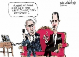 Putin - Assad | file: politicalnobrainer.com