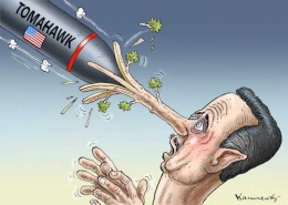 Rudal Tomahawk milik Amerika Serikat - Assad | file toonpool.com