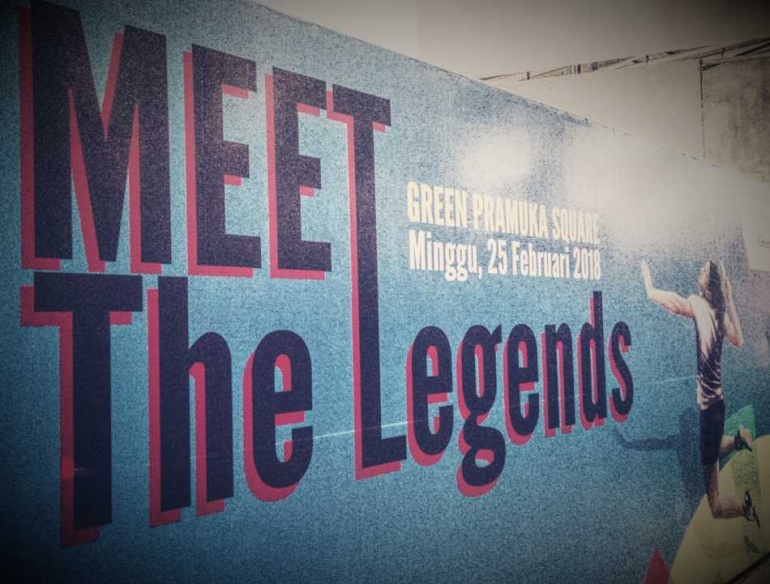 Deskripsi : Meet The Legend Badminton yang diselenggarakan di Green Pramuka Square I Sumber Foto : Andri M