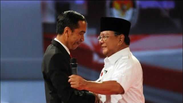 Jokowi dan Prabowo (Foto KompasTV)