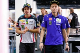 Guru dan murid, Valentino Rossi dan Franco Morbidelli (dok.motogp.com)