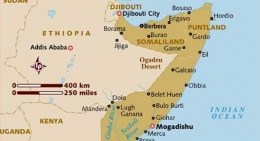 Peta Somalia. Sumber: lonelyplanet.com