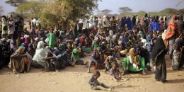Pengungsi Somalia di Kenya. Sumber: TONY KARUMBA / Kompas.com