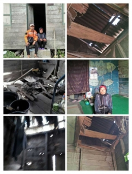 Beberapa bagian rumah Nenek Sertaulina yang rusak (dok. pribadi 25/2/2018)