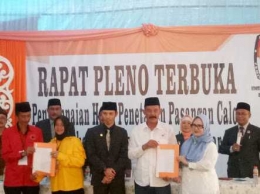 Paslon calon Wali Kota dan Wakil Wali Kota Banjar, Jawa Barat