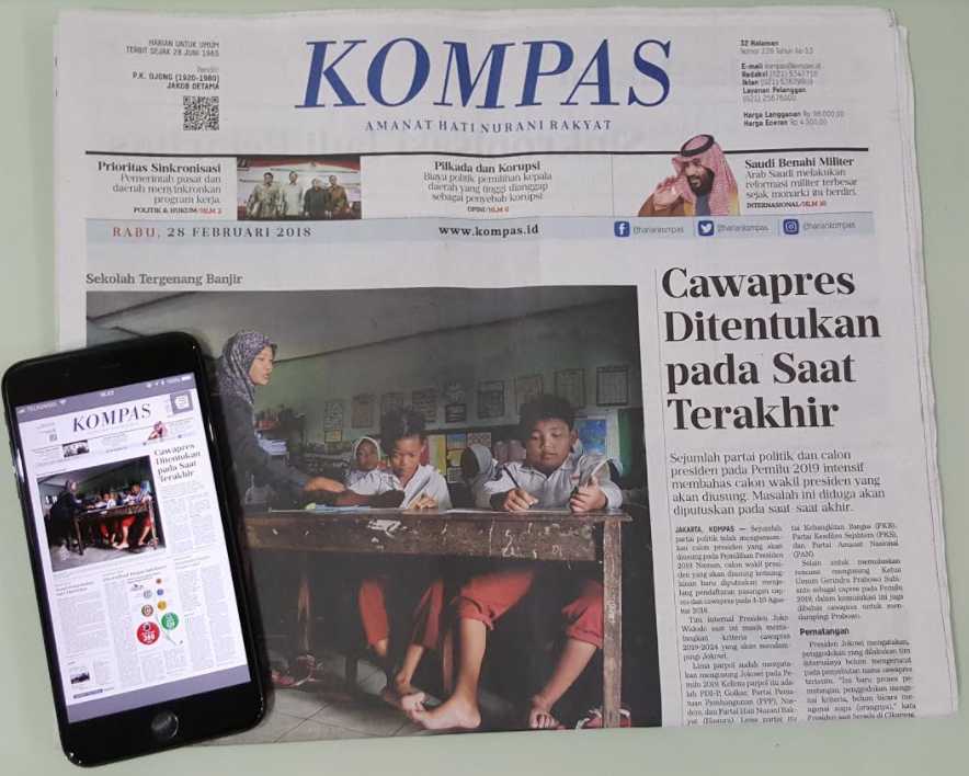 Kompas.id Mengubah Total Cara Saya Membaca Harian Kompas Halaman 1 ...