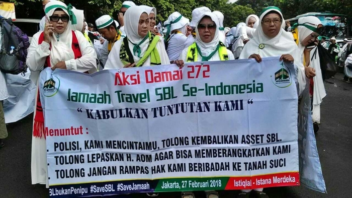 Tuntutan yang disuarakan dengan santun (dok Chandra/ed WS)