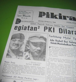 Mayor Surja dan Solichin/Foto: Repro Pikiran Rakjat, 1960 oleh Irvan Sjafari.