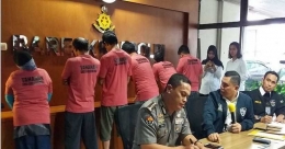 Enam orang anggota kelompok MCA, ditangkap polisi. Source: inews.id