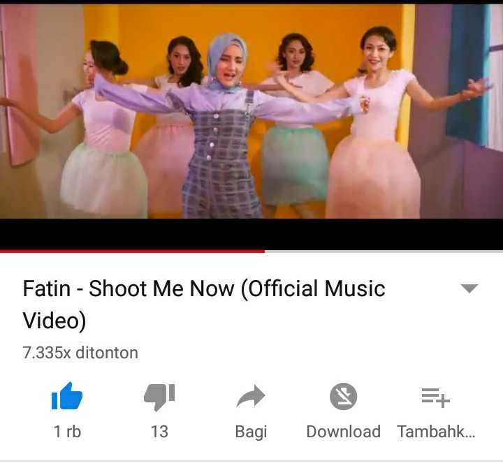 Screenshot Youtube FatinFEVO - Official Music Video 