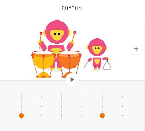 google chrome music lab rhythm