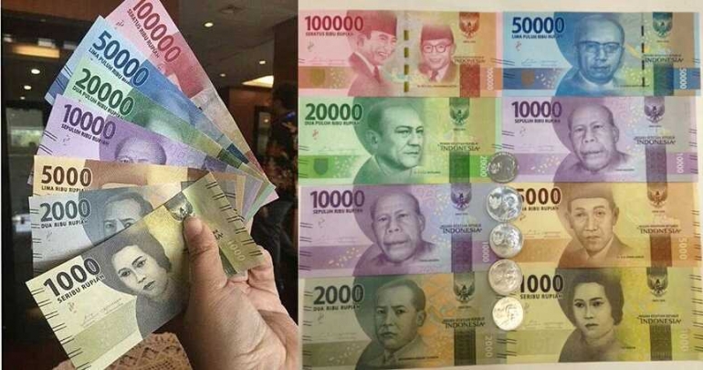 Uang Kertas dan Logam Rupiah Baru. Gambar : Depkominfo.go.id