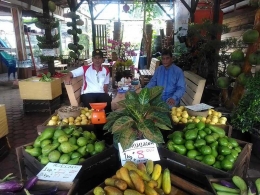 Gambar 4, Produk pertanian organik dipasarkan di Farmer Agro Market (Doc. FMT)