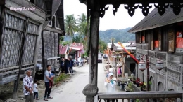 Kawasan Saribu Rumah Gadang di Solok Selatan. (Foto: Gapey Sandy)