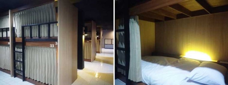 Kamar tidur single bad, cukup nyaman buat seorang. Tersedia colokan, selimut, dan tirai untuk menambah kehangatan saat tidur. (dok. pribadi)