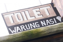 Toilet Warung Nasi di Kawasan Tangkuban Perahu, Minggu (25/02/18). Foto Dok Pribadi J.Krisnomo