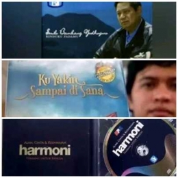 Tiga dari lima album musik SBY. Dok.pribadi