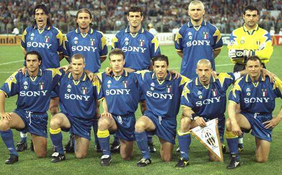 Skuat Juara ketika Juventus Menjuarai Liga Champions 1996 (GOAL.com)
