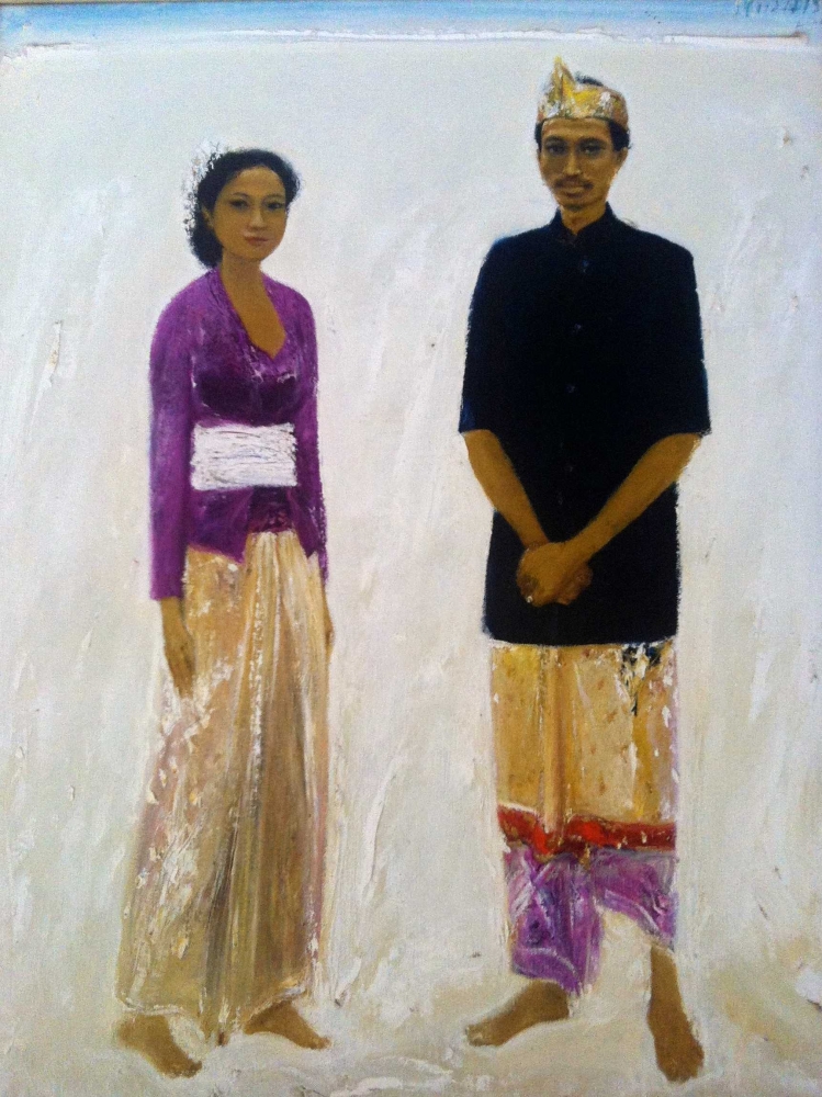                                                                                                               Lukisan Srihadi Soeharsono, tahun 2011