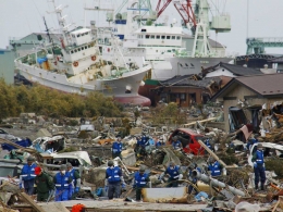 Gempa dan tsunami di Jepang (Foto:thedailyjapan.com)