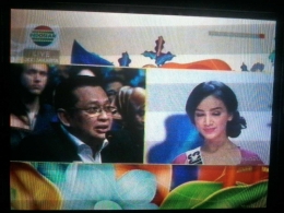 Bambang Soesatyo ketika menjadi juri final Puteri Indonesia 2018. Pic source: dok.pribadi