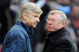 Ada batas untuk rivalitas Wenger dan Fergie I Gambar: Sportkeeda