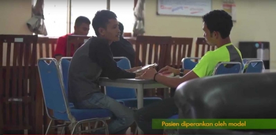 Deskripsi : Bertemu keluarga hari yg spesial l Sumber Foto : Youtube RSKO