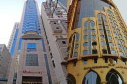 Dua hotel di Mekkah yang merupakan kerja sama investor Arab Saudi dan Baitul Asyi. Foto: www.jeumpanews.com
