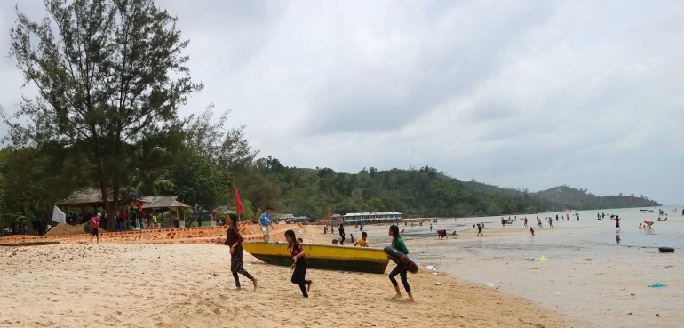 Pantai Melayu Batam. | Dokumentasi Pribadi