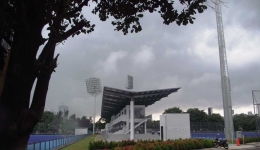 Lapangan hoki Senayan (Foto: Ardiansyah)
