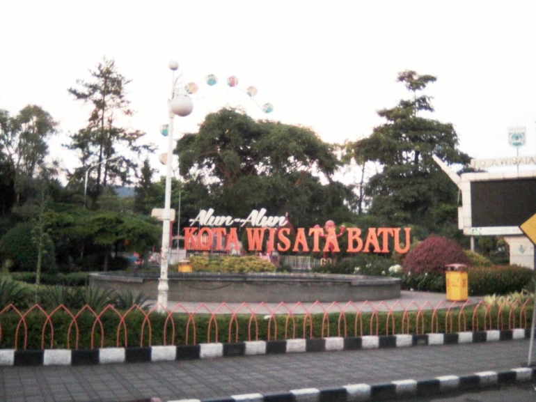 Salah satu ikon wisata Kota Batu (Dokumentasi Pribadi)