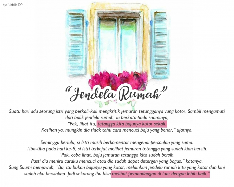 Sumber gambar: pinterest, sumber konten: percakapan dengan teman yang berprofesi sebagai psikolog keluarga