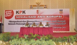 Sosialisasi Anti Korupsi di Papua. Dok: tribratanews.papua.polri.go.id