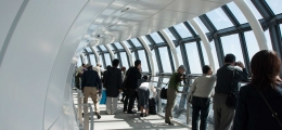"Cincin" menara sebagai tempat observasi wisata Jepang di SkyTree / www.insidejapantours.com 