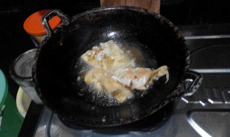 Proses Penggorengan Mandai I Dokpri