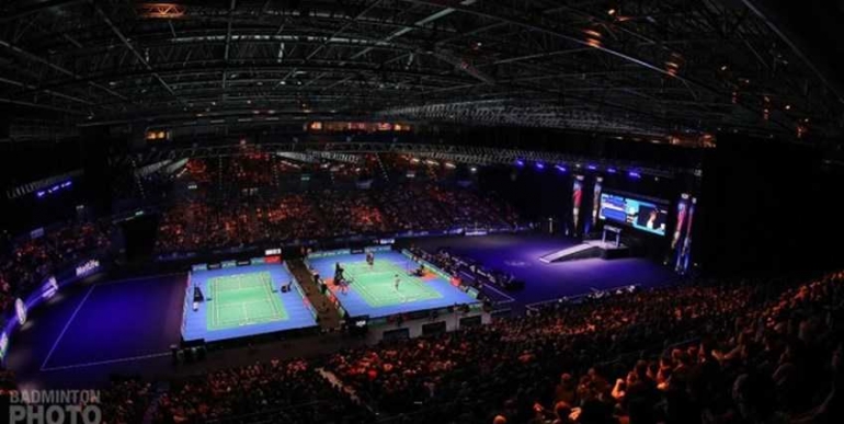 Arena Birmingham, tempat berlangsungnya Turnamen Bulutangkis All England (sumber: www.allenglandbadminton.com)