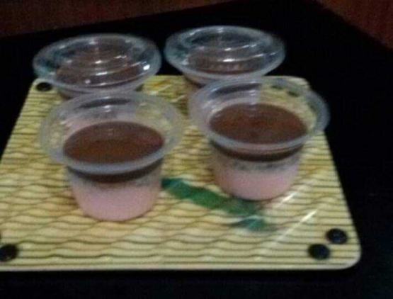 Puding coklat strawberry (dokpri)