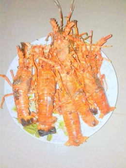 Lobster Bakar (Dokumentasi Pribadi)