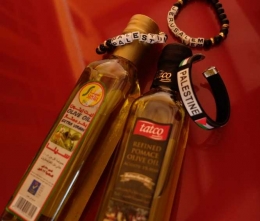 Produk unggulan minyak zaitun-olive (Dokumentasi pribadi)