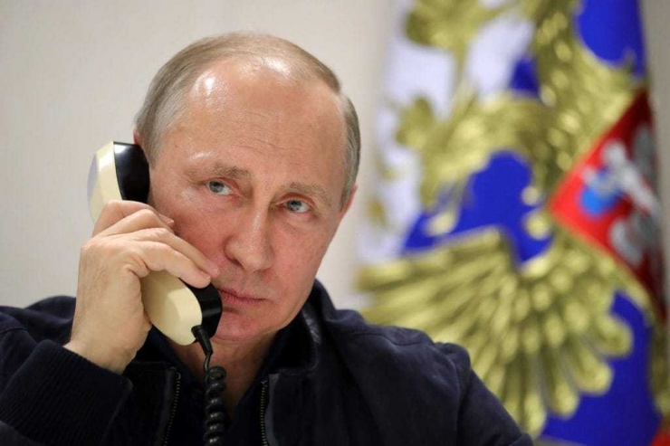 Presiden Rusia Vladimir Putin. (Mikhail Klimentyev/AFP/Getty Images)