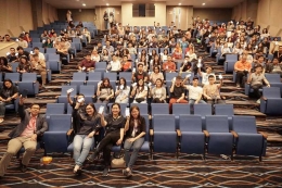 Para peserta edukasi reksadana di auditorium Binus University Alam Sutera, Jumat, 16 Maret 2018 (Foto: Dok: Pribadi)
