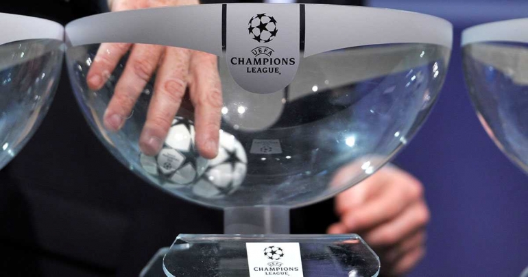 Proses pengundian babak perempat final oleh UEFA (Foto: uefa.com)