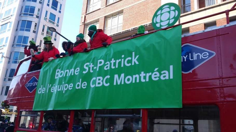 Team dari televisi CBC.