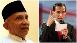 Amien Rais dan Jokow Widodo (Sumber gambar: http://wow.tribunnews.com/2018/03/19/)
