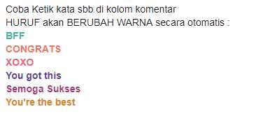 Dok. screen shot dari Facebook