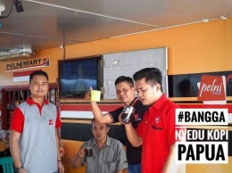 Pelni Mart Memasarkan Kopi Papua (ft Pelni)