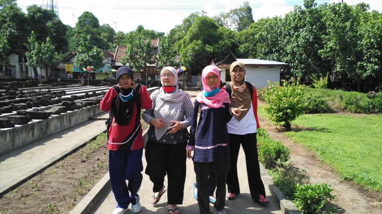 jalan menuju candi (Dokpri)