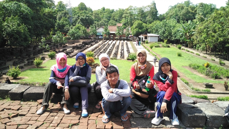 Bagian atas Candi Surowono (dokpri)